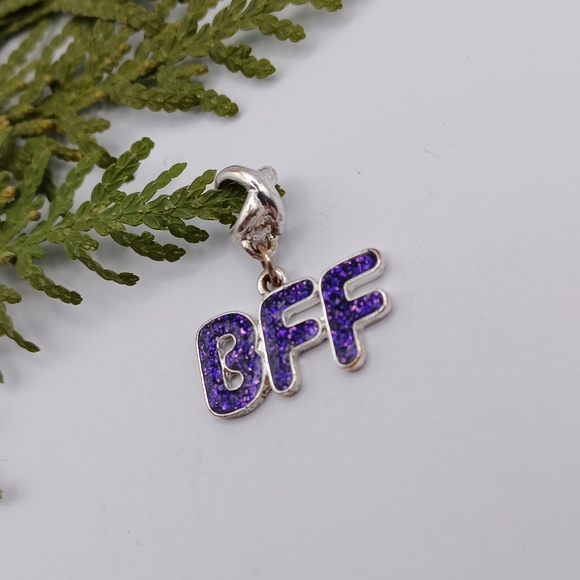 ✨️BFF Charm For Pandora-Style Bracelet🍀3 for $15 - Picture 2 of 4
